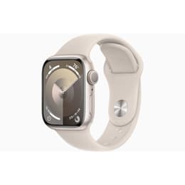 Apple Watch () 2023 GPS 41 mm - Aluminium Polarstern - Sportarmband Polarstern