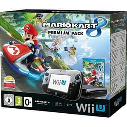 Wii U 32GB - Schwarz + Mario Kart 8