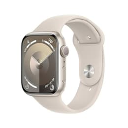 Apple Watch Series 9 (2023) GPS + Cellular 45 mm - Aluminium Polarstern - Sportarmband Polarstern