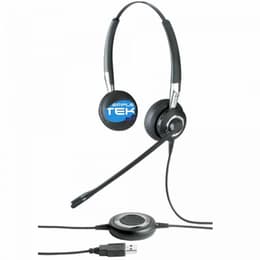 Jabra BIZ 2400 II DUO Kopfhörer Noise cancelling gaming mit kabel mit Mikrofon - Schwarz