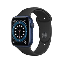 Apple Watch Series 6 (2020) GPS 40 mm - Aluminium Blau - Sportarmband Schwarz