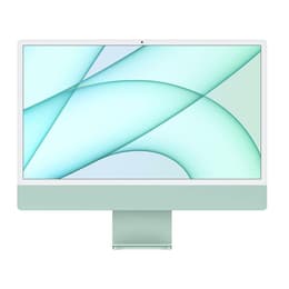 iMac 24" (Anfang 2021) M1 3.2 GHz - SSD 256 GB - 8GB QWERTY - Englisch (UK)