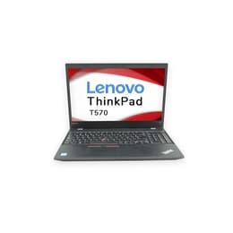 Lenovo ThinkPad T570 15" Core i5 2.6 GHz - SSD 240 GB - 16GB AZERTY - Französisch