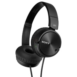 Sony - | MDR-ZX110NC Market Noise Back Schwarz verdrahtet cancelling Kopfhörer