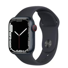 Apple Watch Series 7 (2021) GPS + Cellular 45 mm - Aluminium Mitternacht - Sportarmband Midnight