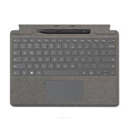 Microsoft Tastatur QWERTZ Deutsch Wireless mit Hintergrundbeleuchtung Surface Pro X / 8 / 9 Signature Keyboard + Slim Pen