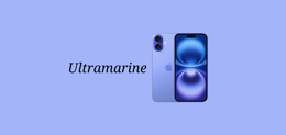 iPhone 16 Ultramarine