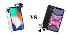 Vergleich iPhone 11 versus iPhone X