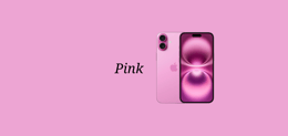 iPhone16 Pink