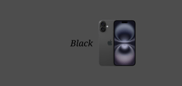 iPhone16 Black