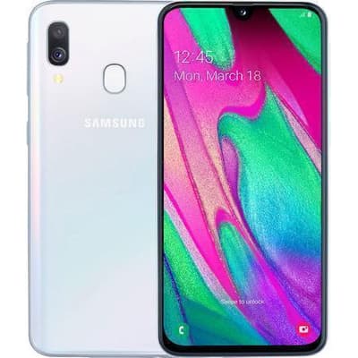 2. Bild von Galaxy A40 64GB - Weiß - Ohne Vertrag - Dual-SIM