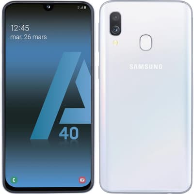 3. Bild von Galaxy A40 64GB - Weiß - Ohne Vertrag - Dual-SIM