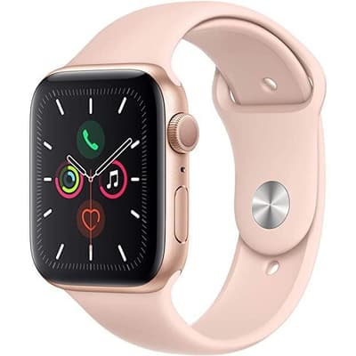 3. Bild von Apple Watch (Series 5) 2019 GPS 44 mm - Aluminium Gold - Sport loop Rosa