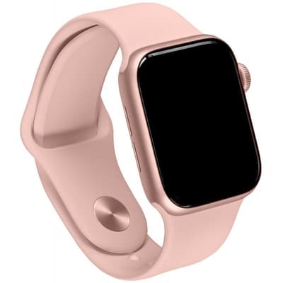 4. Bild von Apple Watch (Series 5) 2019 GPS 44 mm - Aluminium Gold - Sport loop Rosa