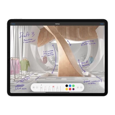 6. Bild von iPad Pro 11 (2021) 3. Generation 2000 Go - WLAN - Space Grau